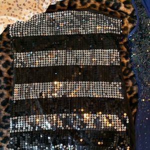 Tube top! Sequins